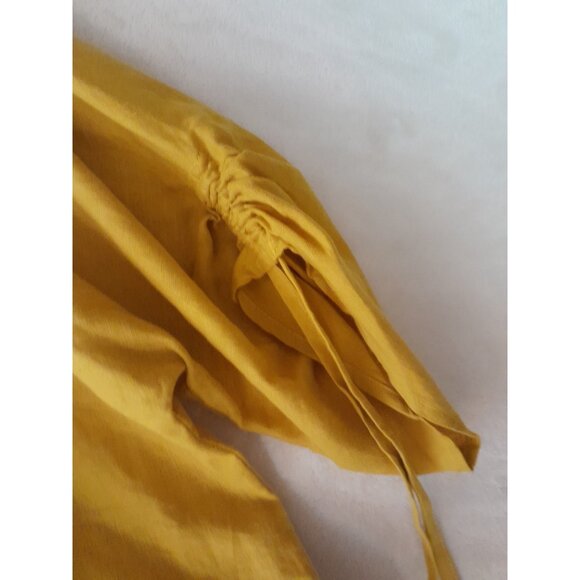 For Cynthia Womens Linen Asymmetrical Oversized Vacation Casual Coastal Top XL - Picture 2 of 8